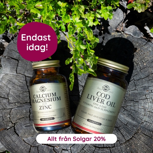 Bara idag: Solgar  20 %